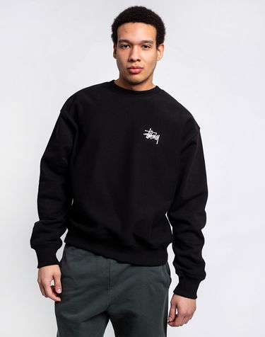Суитчър Stüssy Basic Crew Черно | 1914762, 2