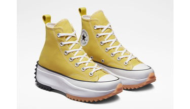 Кецове и обувки Converse Run Star Hike Platform Жълто | A01365C, 2