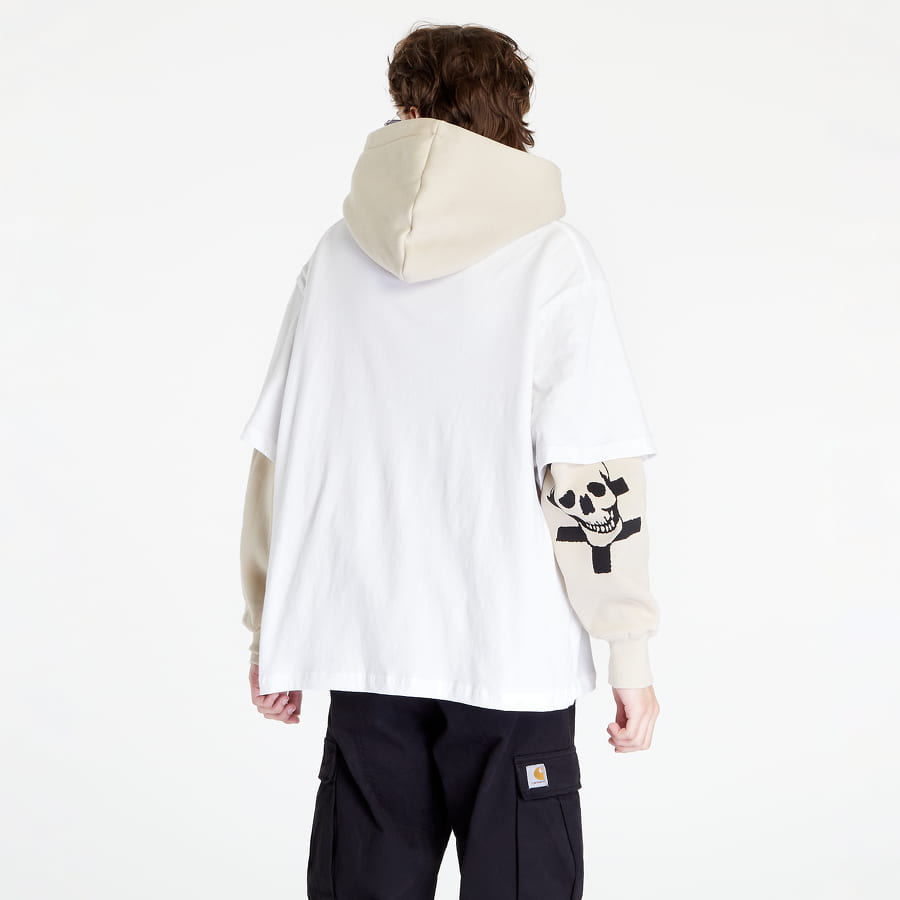 Суитчър Pleasures Psychic x TV Viva Hoodie Бяло | P22W021 KHAKI, 1