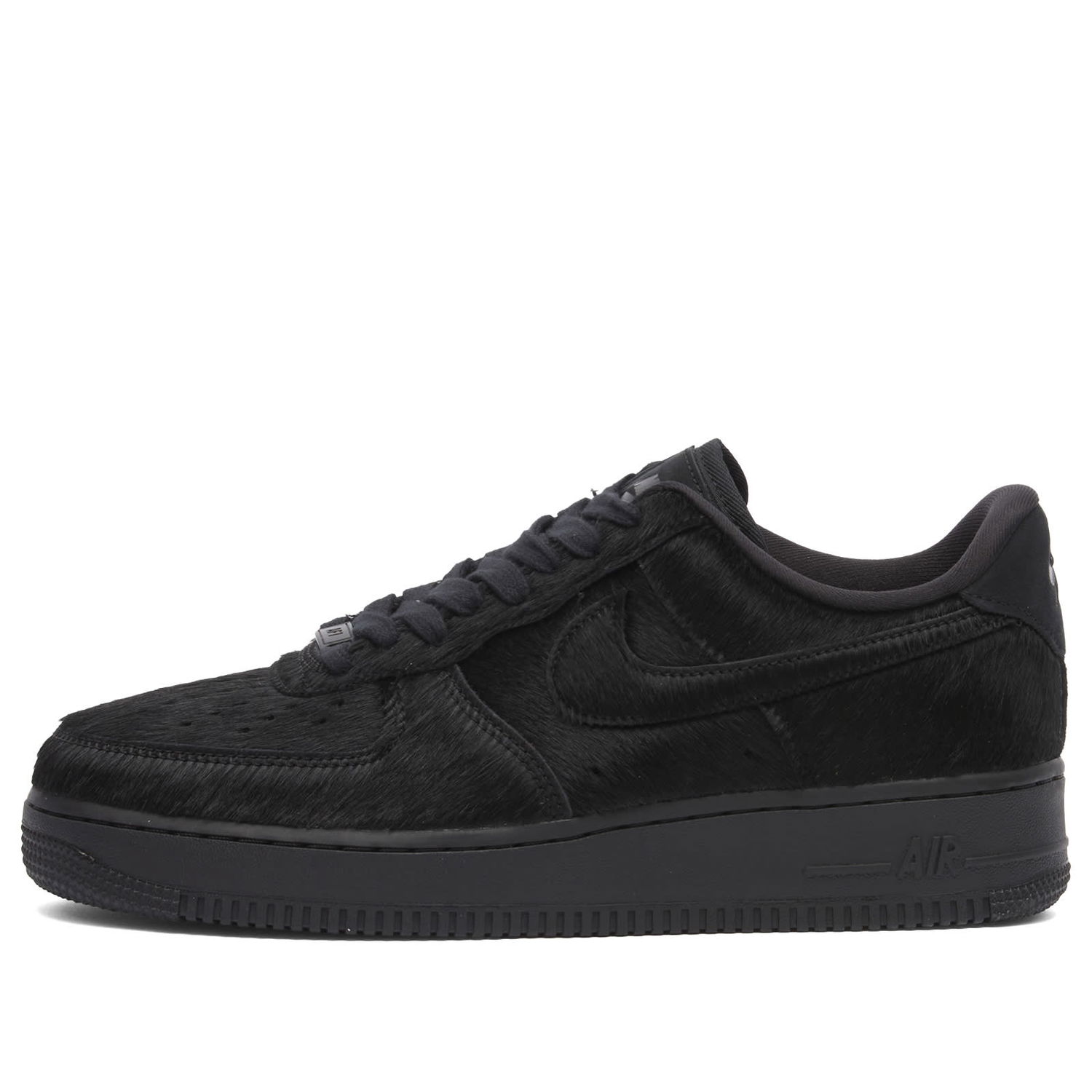 Кецове и обувки Nike Air Force 1 '07 Pony Hair UK 3 Черно | II7398-001, 0