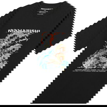 Тениска Maharishi Double Dragon T-Shir Черно | 1080-BLK, 0