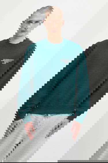 Суитчър Carhartt WIP Alumni Crewneck Sweatshirt with Chest Logo Зелено | I035190.05AXX, 0