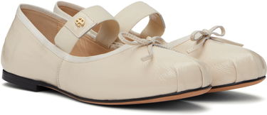 Облекло Anine Bing ANINE BING Jolie Ballerina Flats Бяло | A-14-11216-IVY17, 3