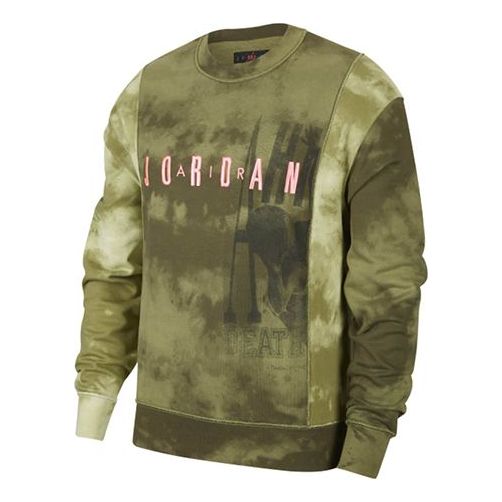 Пуловер Jordan Jordan Sport DNA Embroidered Camouflage Sweatshirt Зелено | CD5733-375