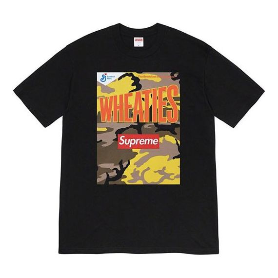 Тениска Supreme Wheaties Crossover Printed T-Shirt Черно | SUP-SS21-594, 0