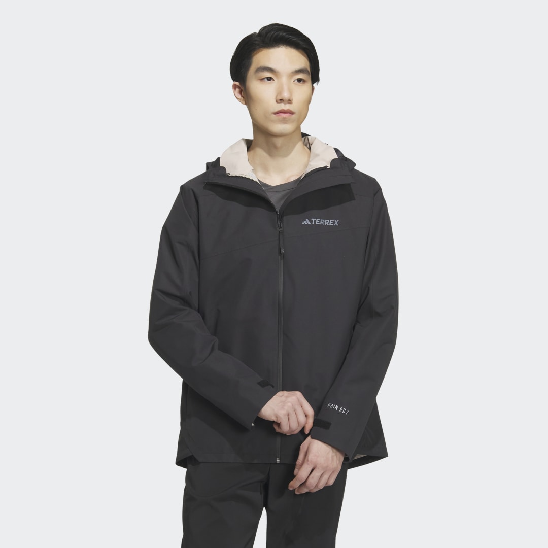 Яке adidas Performance THREE-IN-ONE RAIN.RDY SOFT SHELL JACKET Черно | IL8974, 1