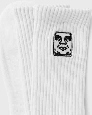Чорапи OBEY Obey Icon Face Socks Бяло | 100260193-WHT, 1