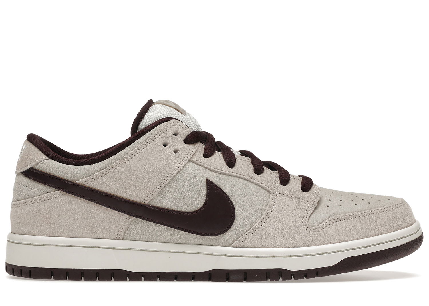 Кецове и обувки Nike SB SB Dunk Low Desert Sand Mahogany Сиво | BQ6817-004, 0