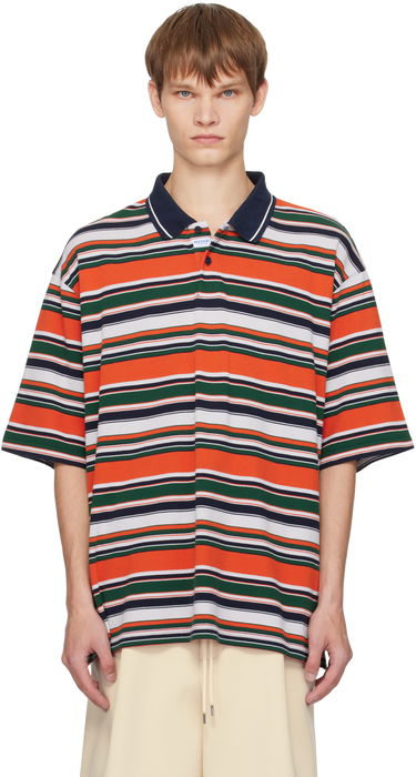 Поло тениска Martine Rose Martine Rose Oversized Striped Polo Многоцветен | 643JE02418, 0