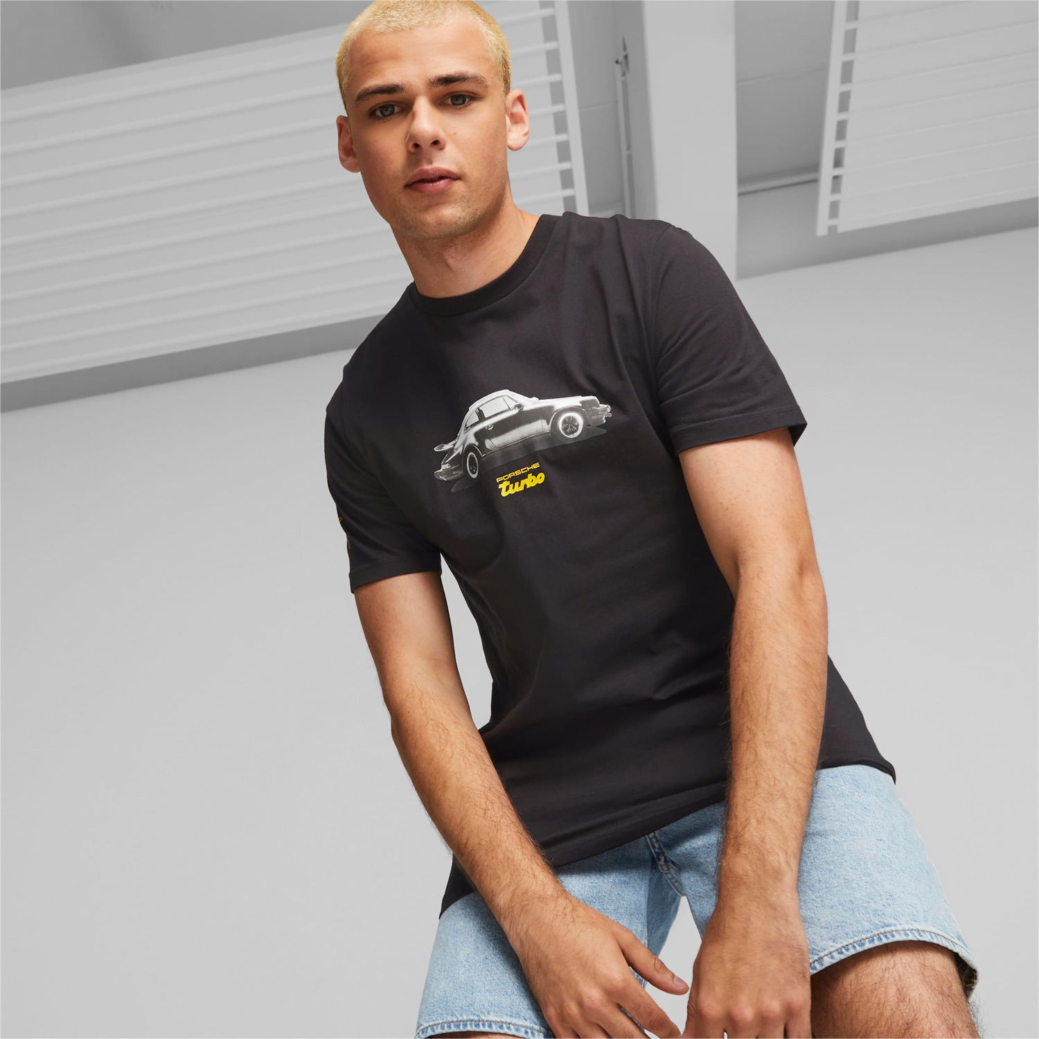 Тениска Puma Porsche Legacy Motorsport T-Shirt Черно | 621026_01, 0