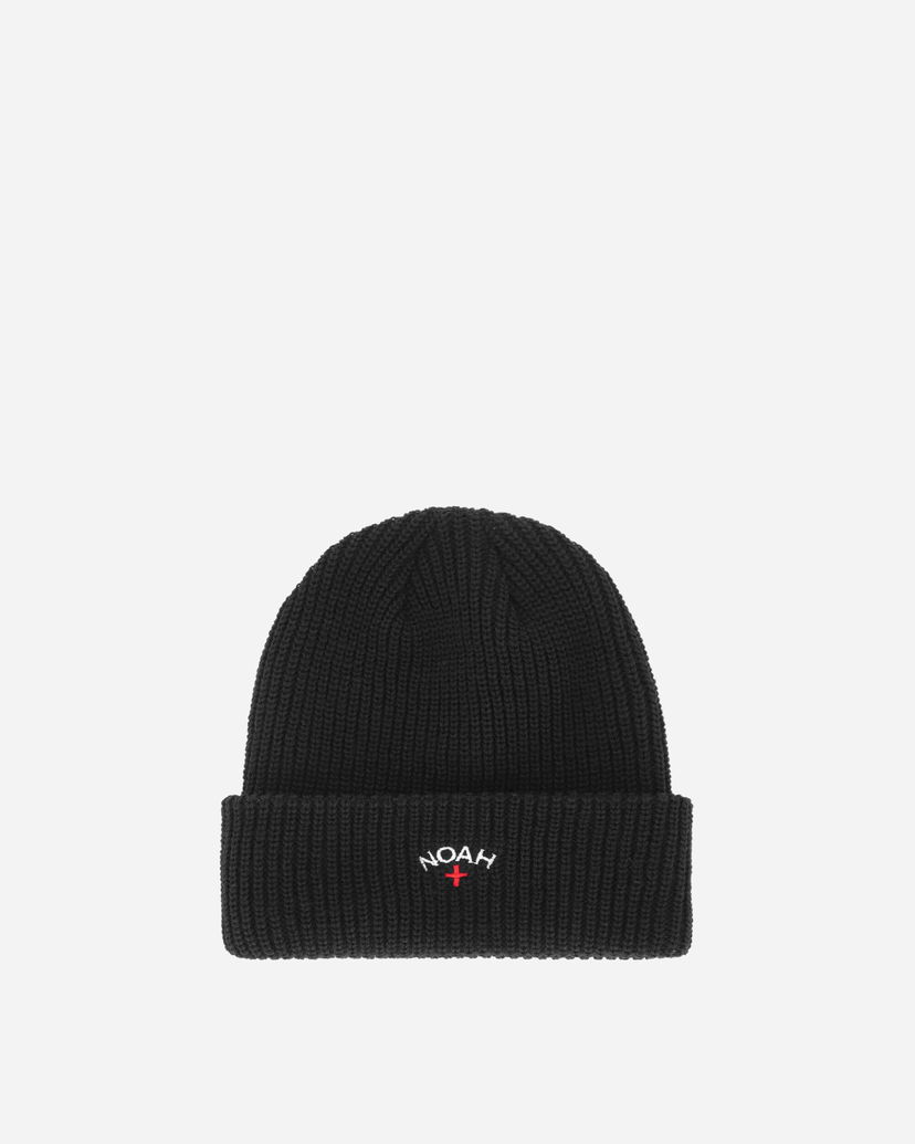 Шапка Noah Core Logo Beanie Black Черно | BN063FW24 BLK