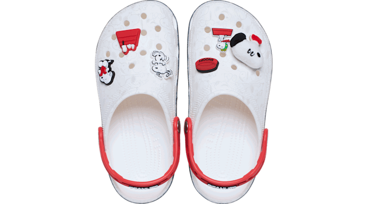 Кецове и обувки Crocs Peanuts Classic Clogs Бяло | 211124-90H, 0