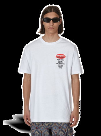 Pleasures Rolling Stone T-Shirt P23SU056 WHITE