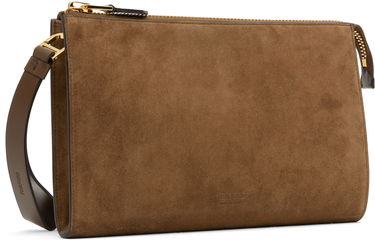 Портфейл Tom Ford Tom Ford Suede Calf Leather Mini Pouch Кафяво | H0500-LCL323G, 1