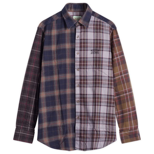 Overdyed Patchwork Shirt