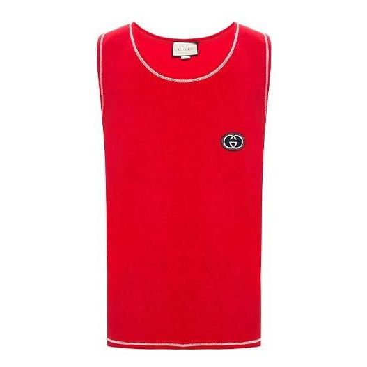 Потник Gucci Sleeveless Top Червено | 599351-XJB1L-6229