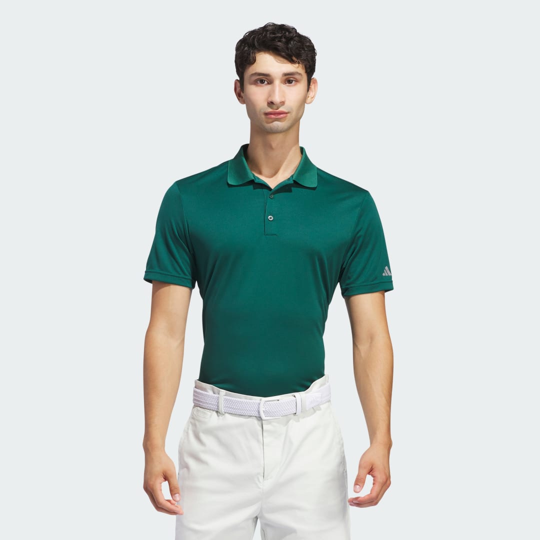 Поло тениска adidas Performance Polo Core Performance Primegreen Зелено | IU4444, 0
