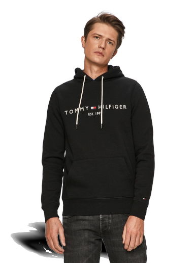 Суитчър Tommy Hilfiger Hoodie Logo Черно | MW0MW10752