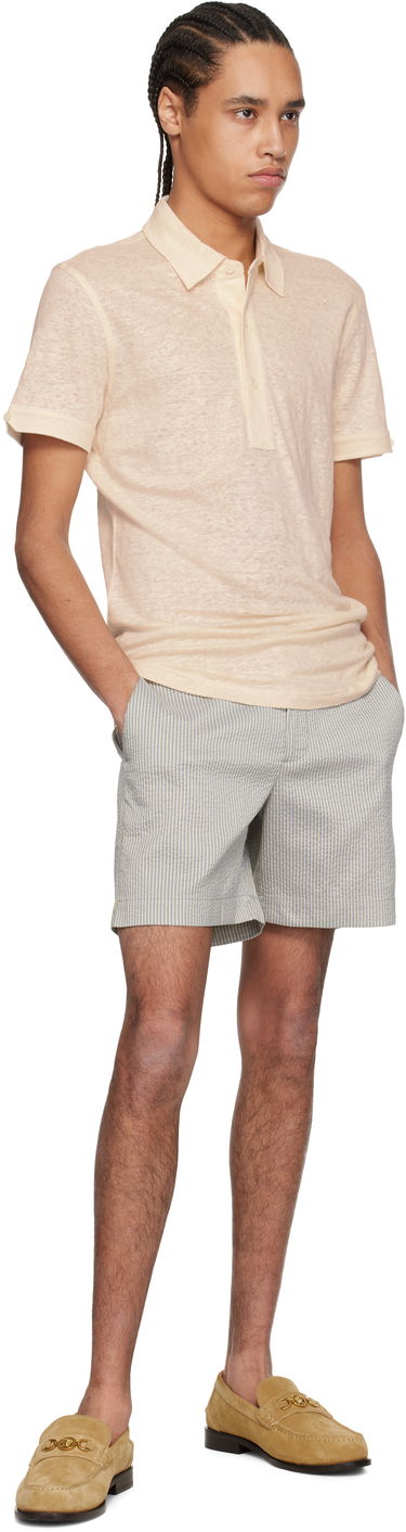 Поло тениска Orlebar Brown Orlebar Brown Sebastian Linen Polo Бежово | 280280, 3