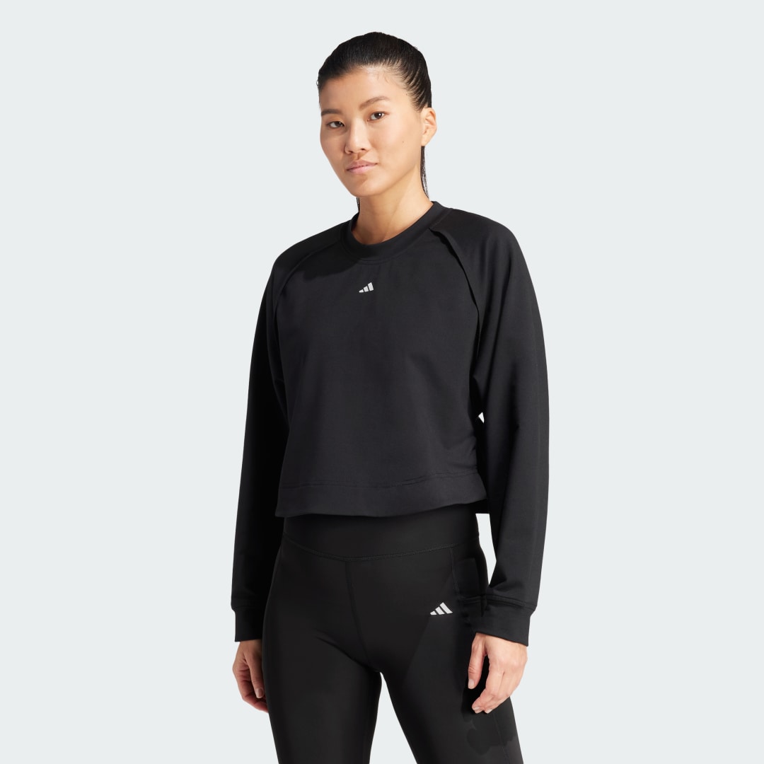 Суитчър adidas Performance Power Hidden Racerback Overlay Cover Up Черно | IN3102, 1