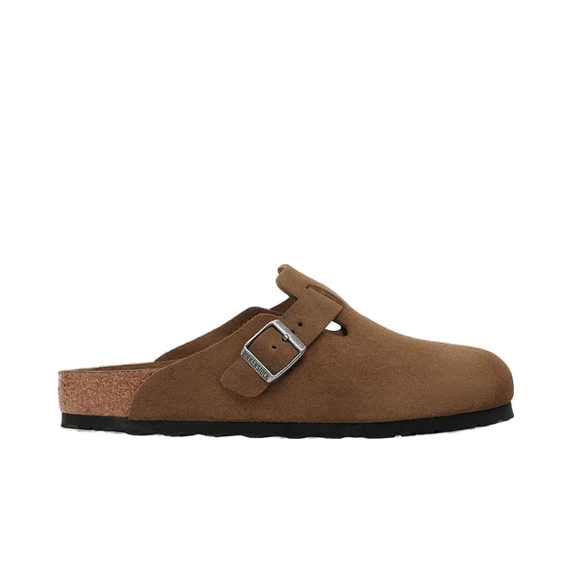Birkenstock Boston Suede Clogs