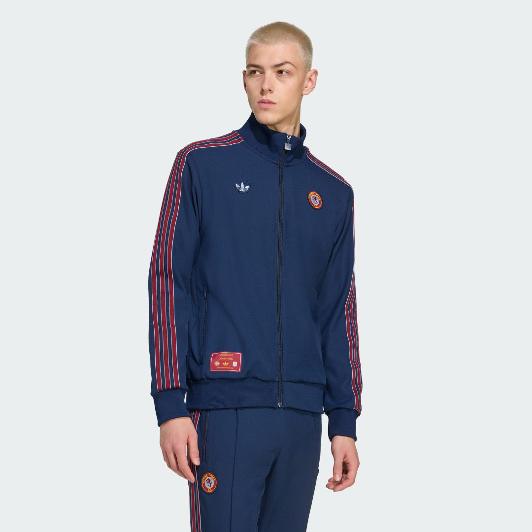 Яке adidas Performance Aston Villa FC Terrace Icons Track Jacket Синьо | JN0220, 0