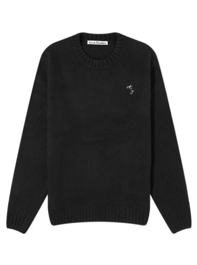 Пуловер Acne Studios Kowy AS Shetland Crewneck Черно | B60298-900