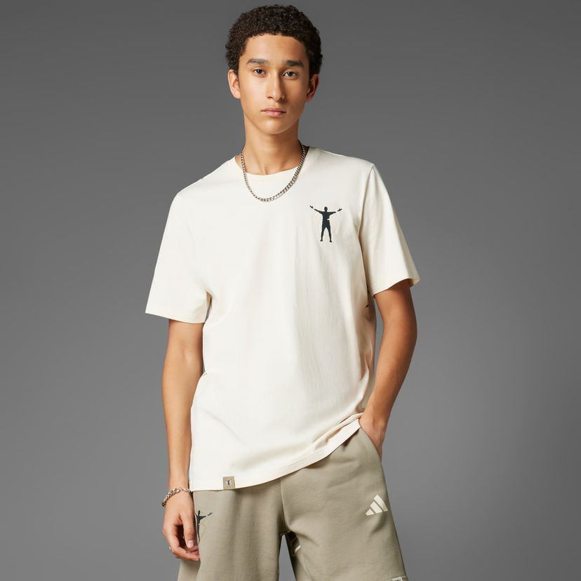 Тениска adidas Performance Jude Bellingham Culturewear T-Shirt Бяло | JX1951