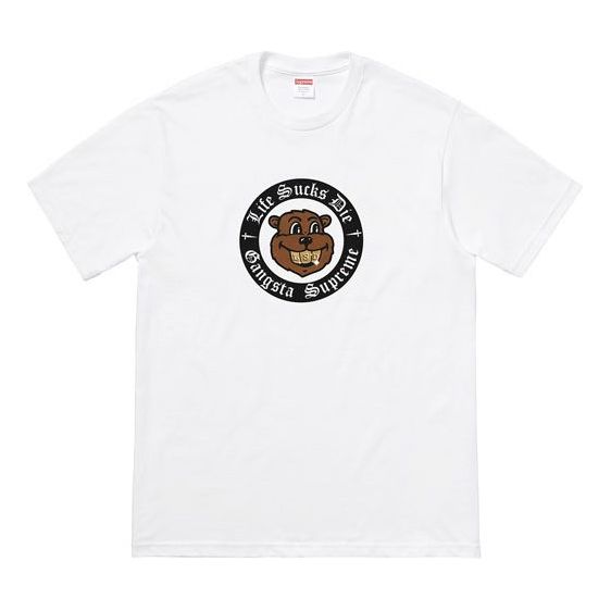 Тениска Supreme Bear Graphic Tee Бяло | SUP-FW18-7750, 0