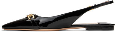 Аксесоари Tom Ford Tom Ford Whitney Patent Leather Slingback Ballerinas Черно | W3556-LCL072G, 2
