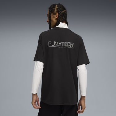 Тениска Puma PUMATECH Graphic Relaxed Fit T-Shirt Черно | 632100_01, 1
