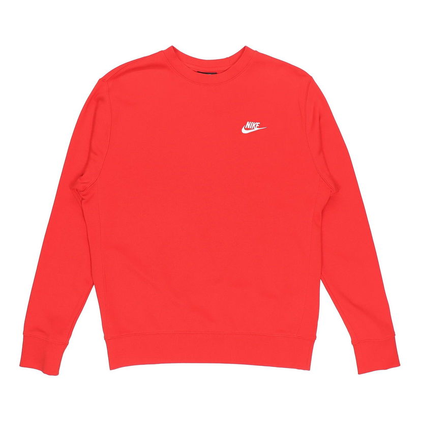 Пуловер Nike Sportswear Club French Terry Sweatshirt Червено | BV2667-657