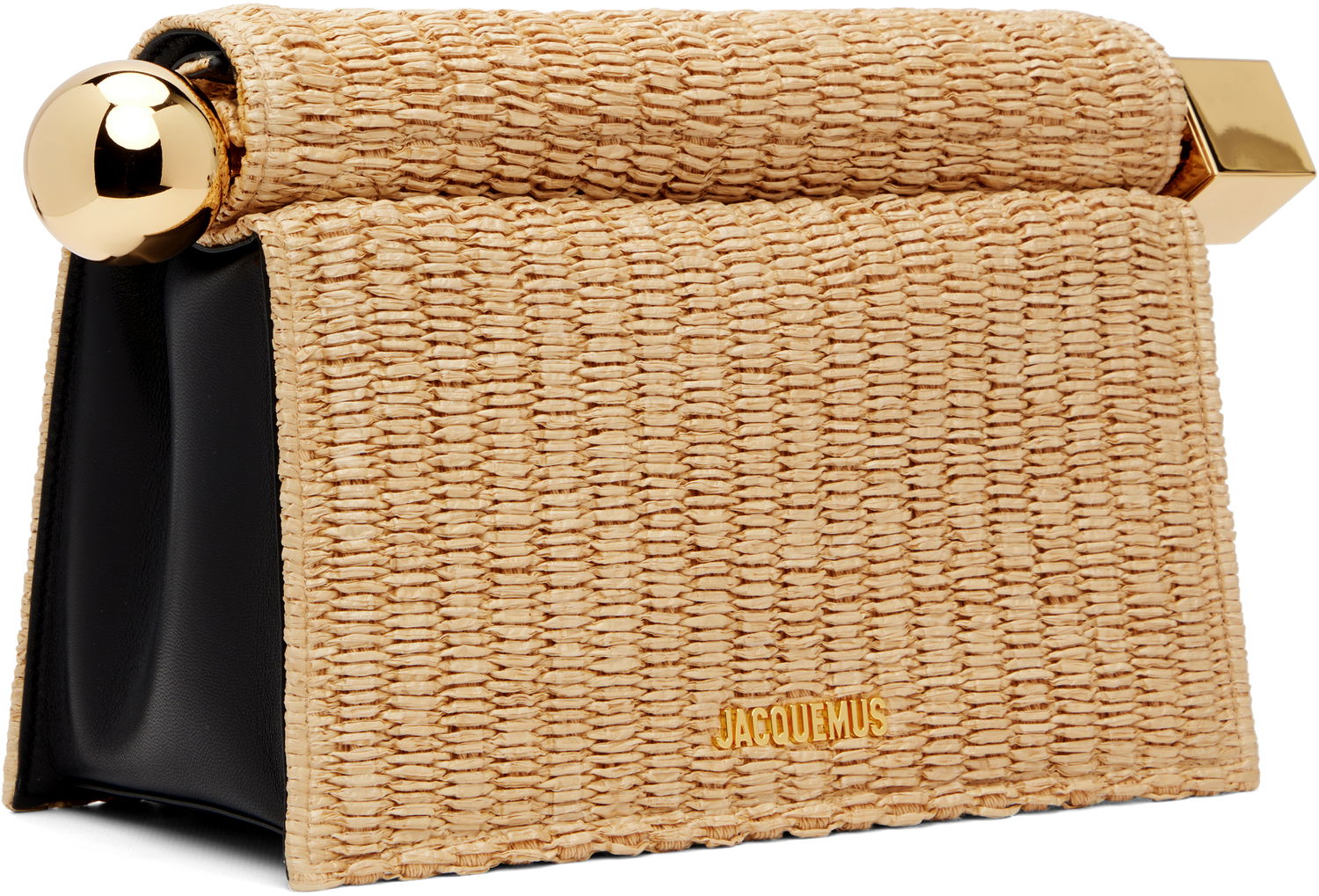 Дамска чанта Jacquemus Jacquemus La Croisière 'The Rond Carré' Pouch Бежово | 25E233BA356-3248, 1