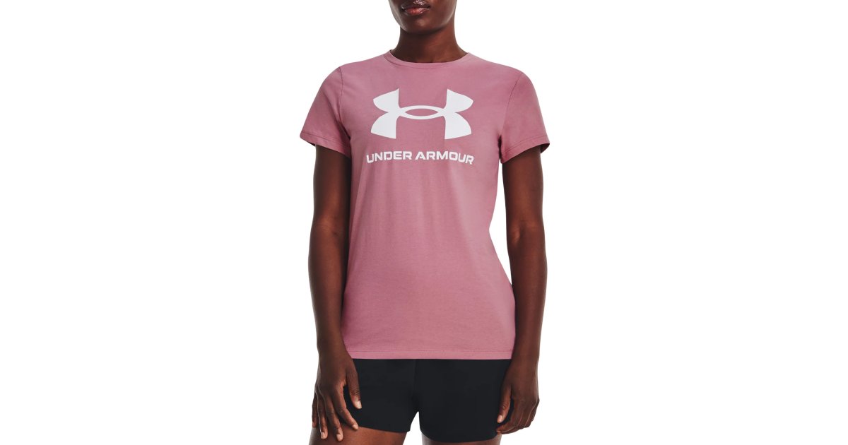 Тениска Under Armour Sportstyle Розово | 1356305-697, 1