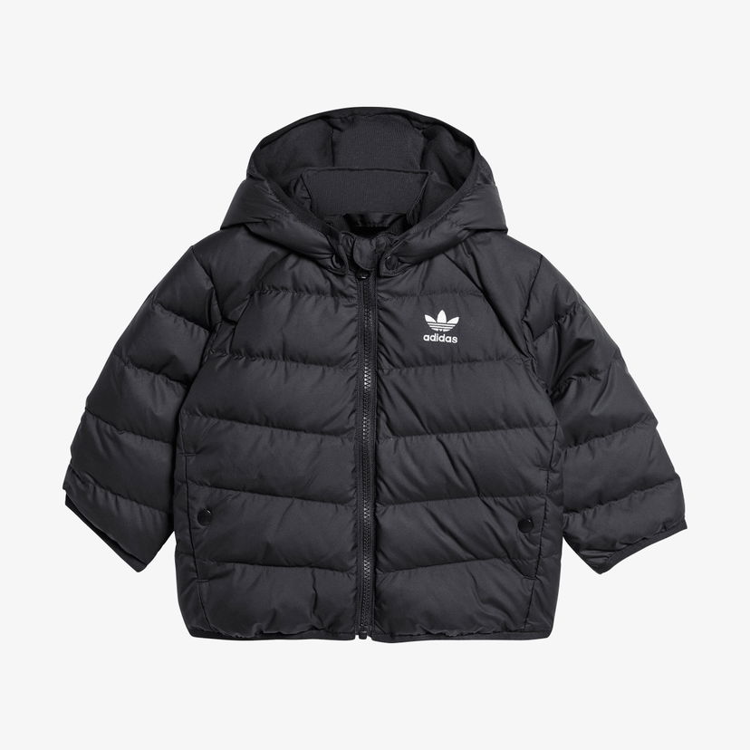 Пухо яке adidas Originals adidas Padded Hooded Puffer Down Jacket Черно | IX7493
