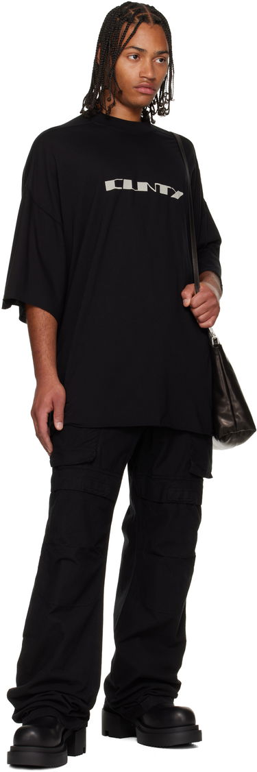 Тениска Rick Owens DRKSHDW Concordians Tommy Oversized Graphic T-shirt Черно | DU02E7259 RNEP2, 3