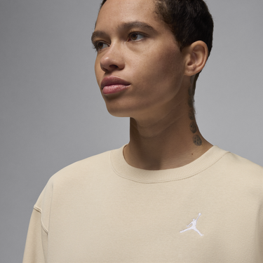 Суитчър Jordan Women's Fleece Sweatshirt Бежово | FV7074-203, 0