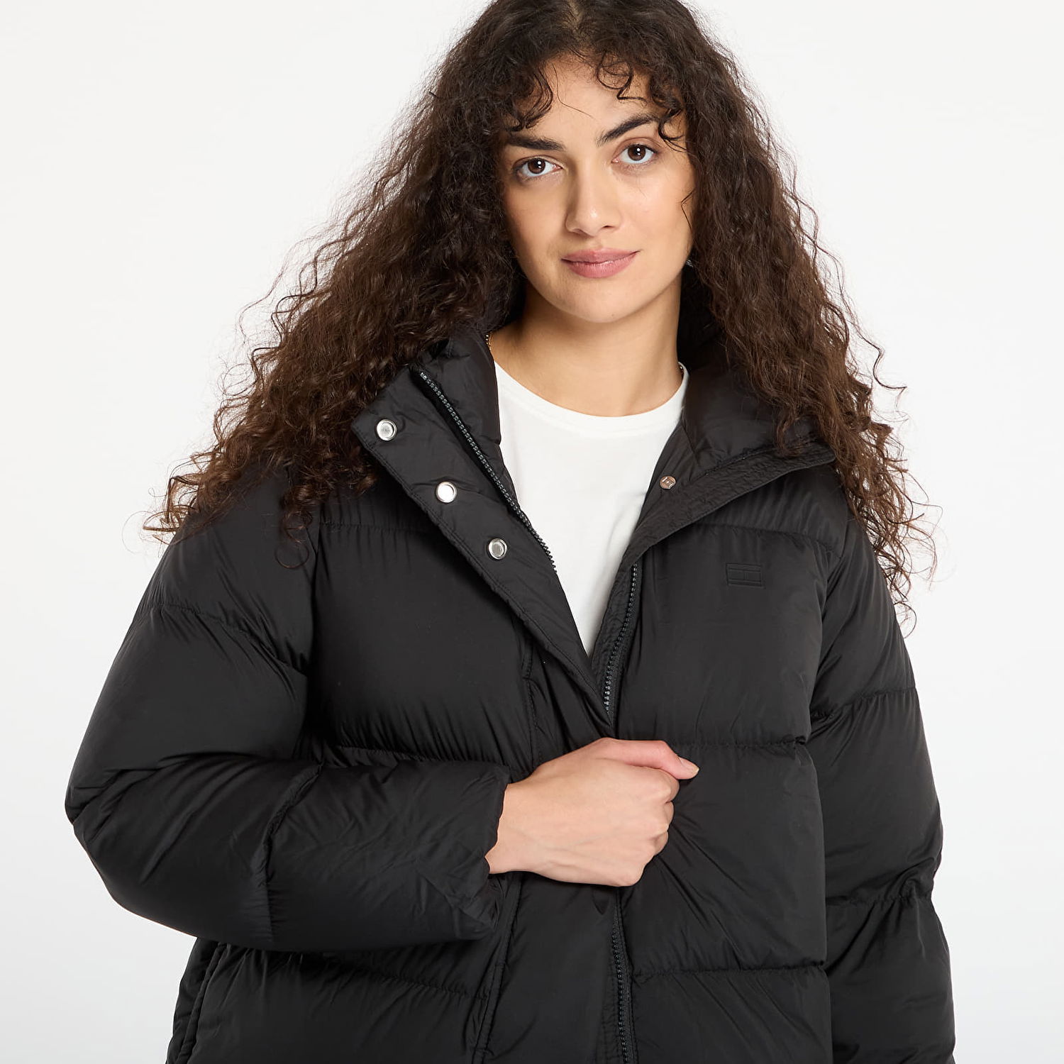 Пухо яке Tommy Hilfiger Modern Down Reg Coat Черно | WW0WW46535-BDS, 1