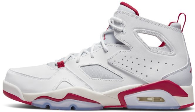 Кецове и обувки Jordan Flight Club '91 "White/Mystic Hibiscus" Бяло | DC7329-102, 0