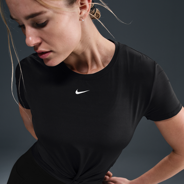 Тениска Nike One Classic Dri-FIT Twist Short Sleeve Training Top Черно | IB9406-010, 3