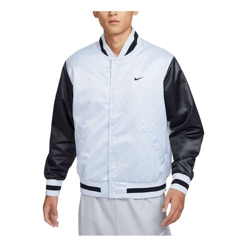 Яке бомбър Nike Water-Repellent Basketball Jacket Синьо | FZ0663-043