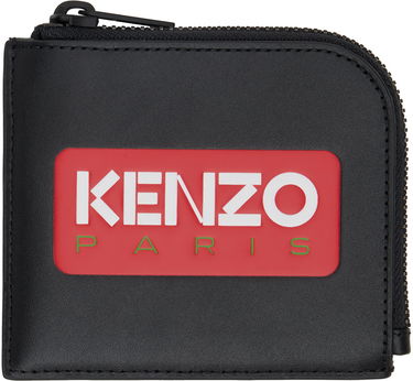 Портфейл KENZO Paris Leather Черно | FD55PM823L41, 0