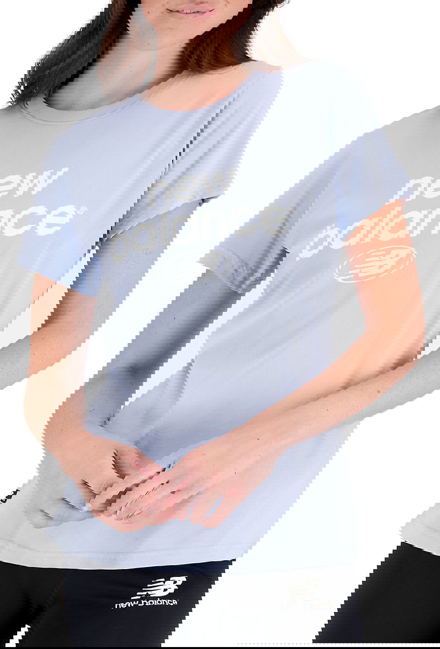 Тениска New Balance t-Shirt Синьо | wt31507-lay, 0