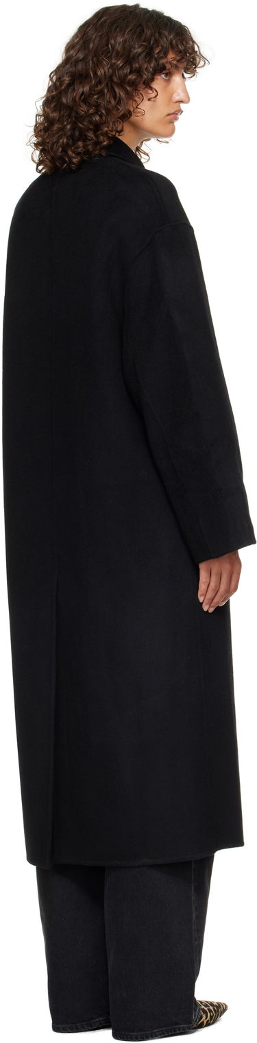 Палта Loulou de Saison Loulou de Saison Borneo Wool Drap Coat Черно | BORNEO LDS, 2