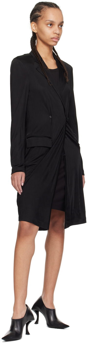 Pокля Helmut Lang Helmut Lang Classic Double-Breasted Coat Черно | O02HW401, 3