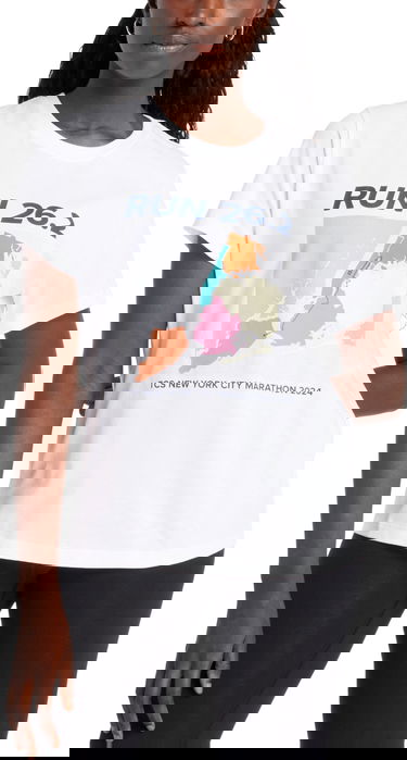 Тениска New Balance NYC Marathon Graphic T-Shirt Бяло | wt43601m-wt, 0