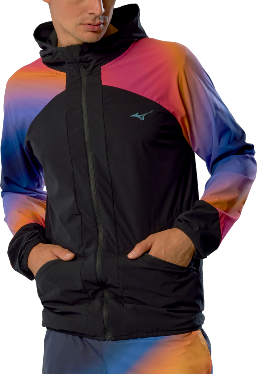 Яке Mizuno Mizuno Active Alpha Hanabi Hooded Jacket Многоцветен | j2gec503-97, 0