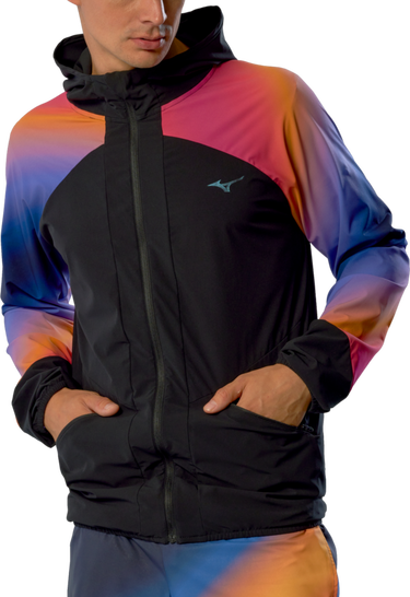 Яке Mizuno Mizuno Active Alpha Hanabi Hooded Jacket Многоцветен | j2gec503-97, 0