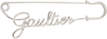 Значка Jean Paul Gaultier Jean Paul Gaultier 'The Gaultier' Safety Pin Brooch Металик | 23/12-U-BR009-X029-91, 0