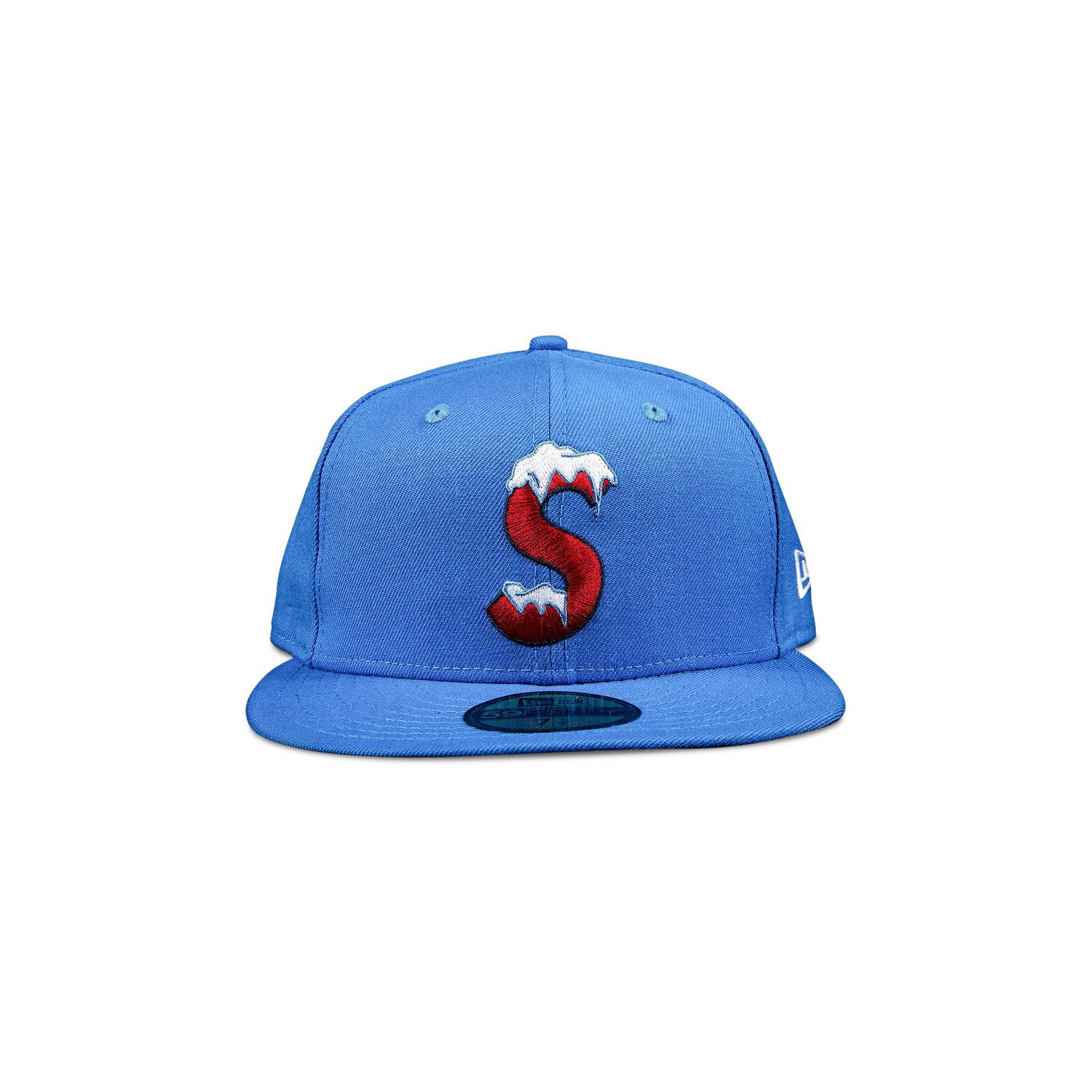 Шапка с козирка Supreme New Era x S Logo 'Bright Blue' Синьо | FW20H30 BRIGHT BLUE, 1